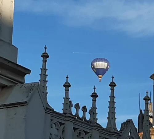 Extremadura en globo, la ciudad de Badajoz a tus pies