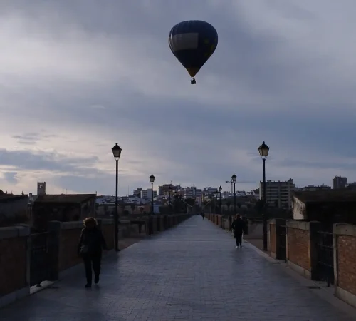 Rio Guadiana a vista de globo